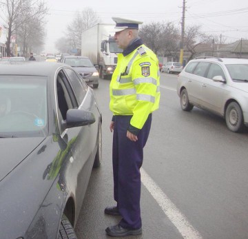Şofer depistat cu permisul de conducere anulat, pe Aurel Vlaicu